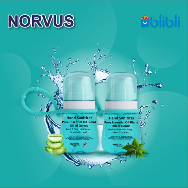 Hand Sanitizer 2x 50ml with Strap