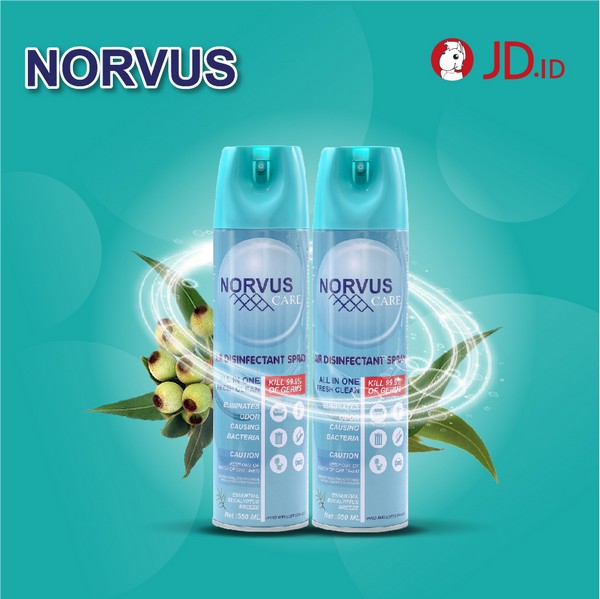 Eucalyptus 2x 550ml Air Disinfectant Spray