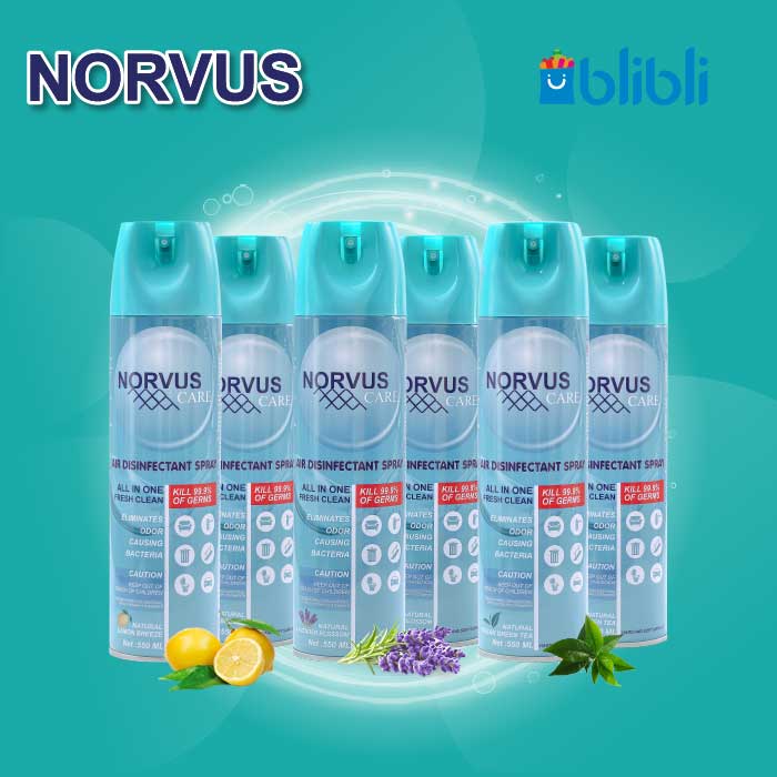 BUNDLING 6 PCS MIX ALL VARIANT 550ML AIR DISINFECTANT SPRAY